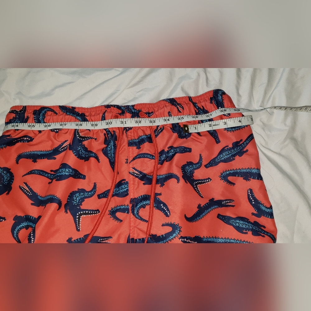 George orange and blue draw string swimming short  Size mediums  All Orders ship - Picture 2 of 8
